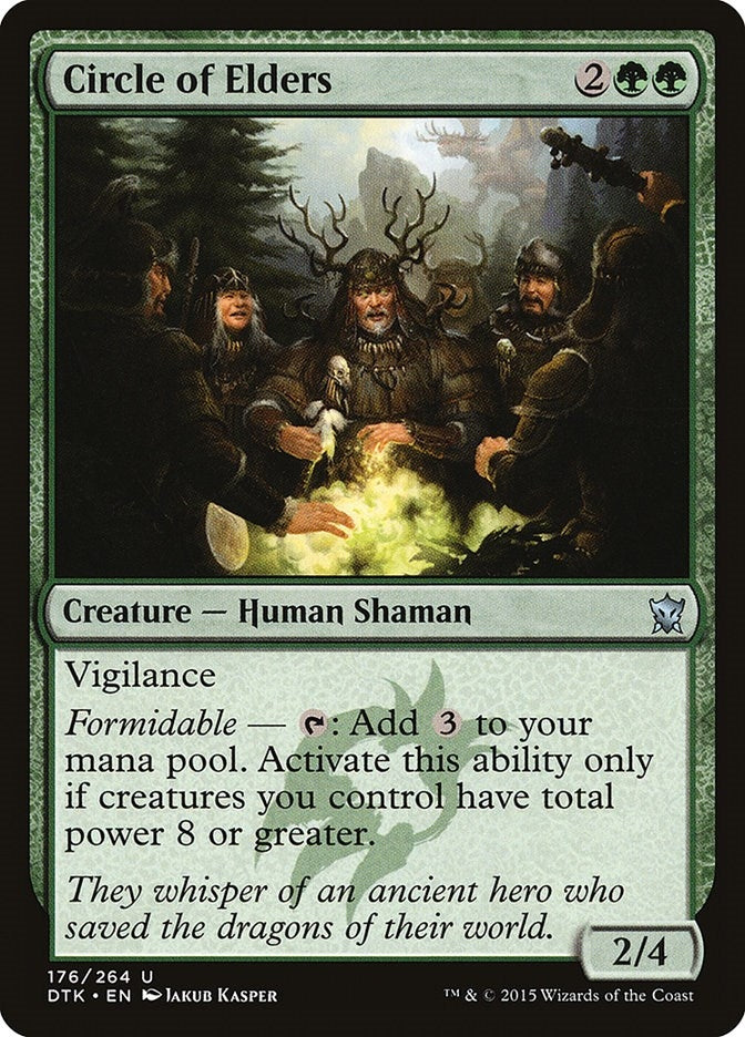 Image for Circle of Elders (176) [Dragons of Tarkir]