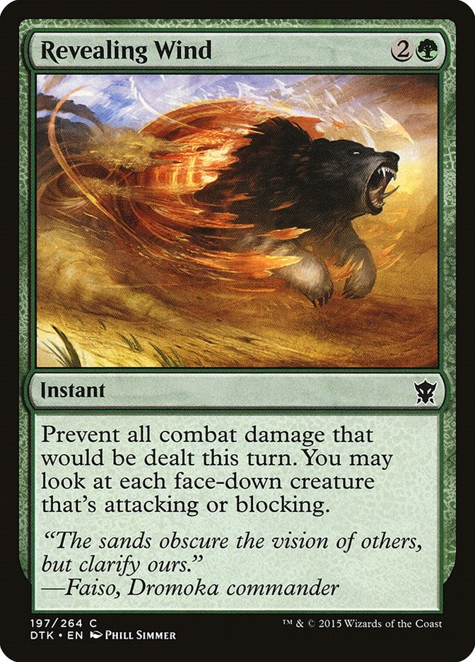 Image for Revealing Wind (197) [Dragons of Tarkir]