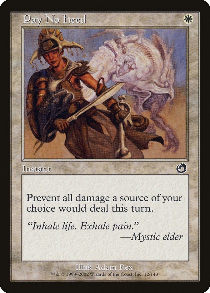 Image for Pay No Heed (12) [Torment]