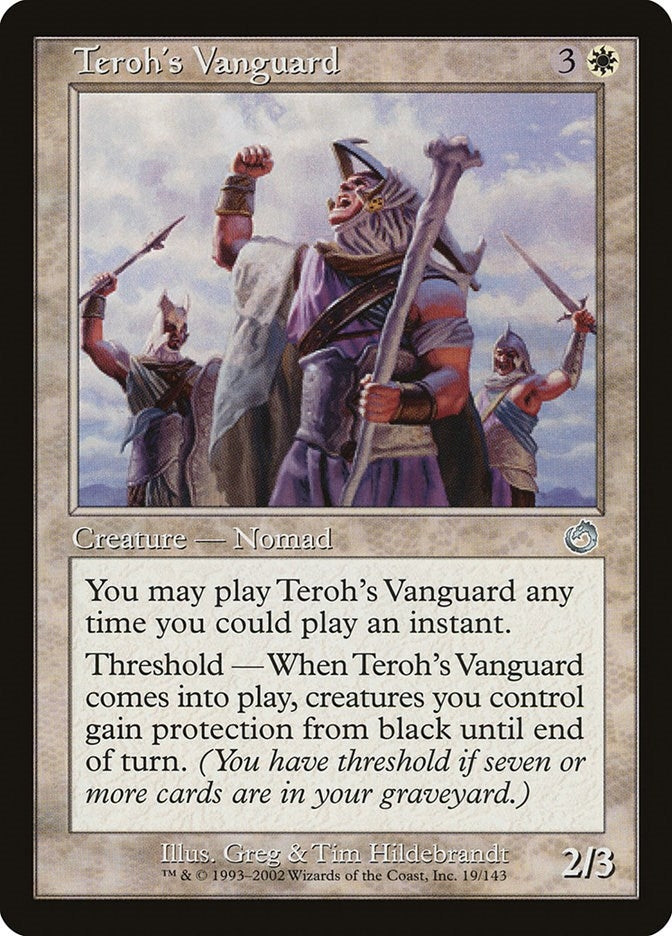 Image for Teroh's Vanguard (19) - Magic: The Gathering