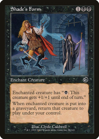 Image for Shade's Form (81) - Magic: The Gathering