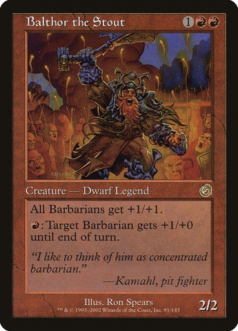 Image for Balthor the Stout (91) [Torment]