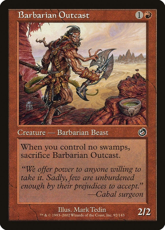 Image for Barbarian Outcast (92) [Torment]