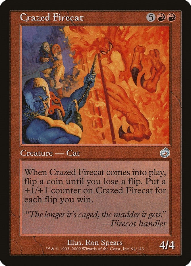 Image for Crazed Firecat (94) [Torment]