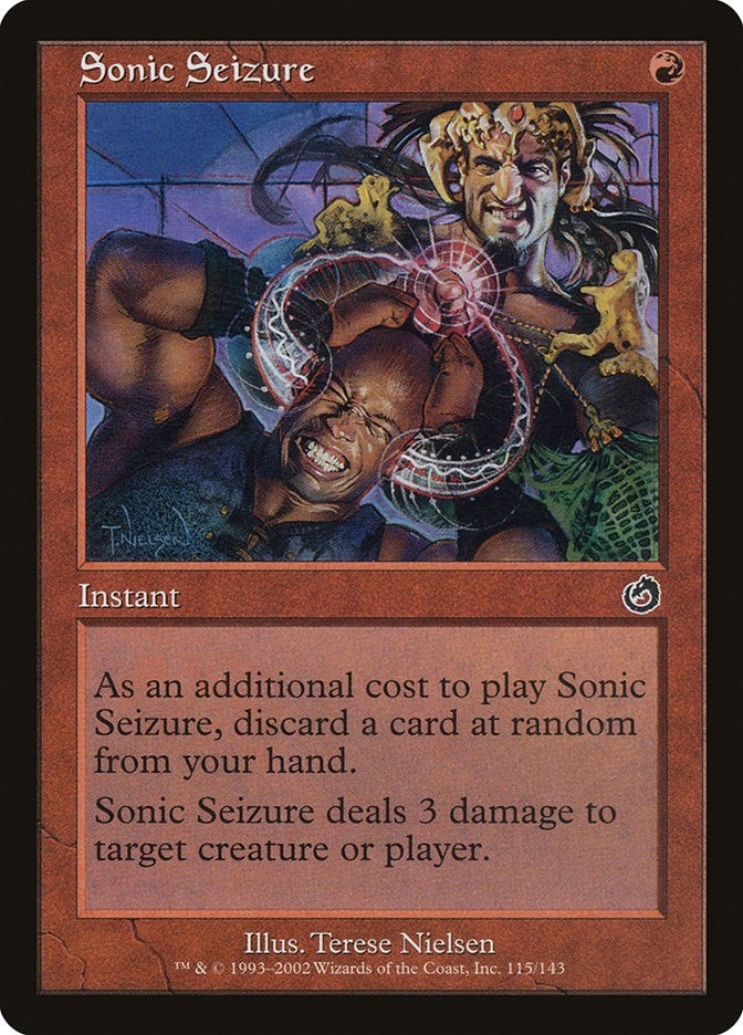 Image for Sonic Seizure (115) - Magic: The Gathering