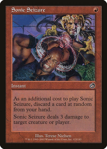 Image for Sonic Seizure (115) - Magic: The Gathering
