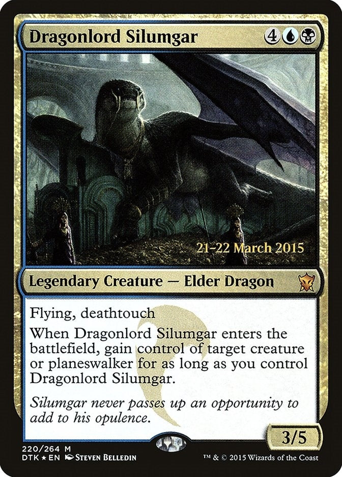 Image for Dragonlord Silumgar (220) [Prerelease Cards]