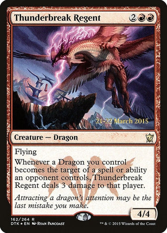 Image for Thunderbreak Regent (162) [Prerelease Cards]