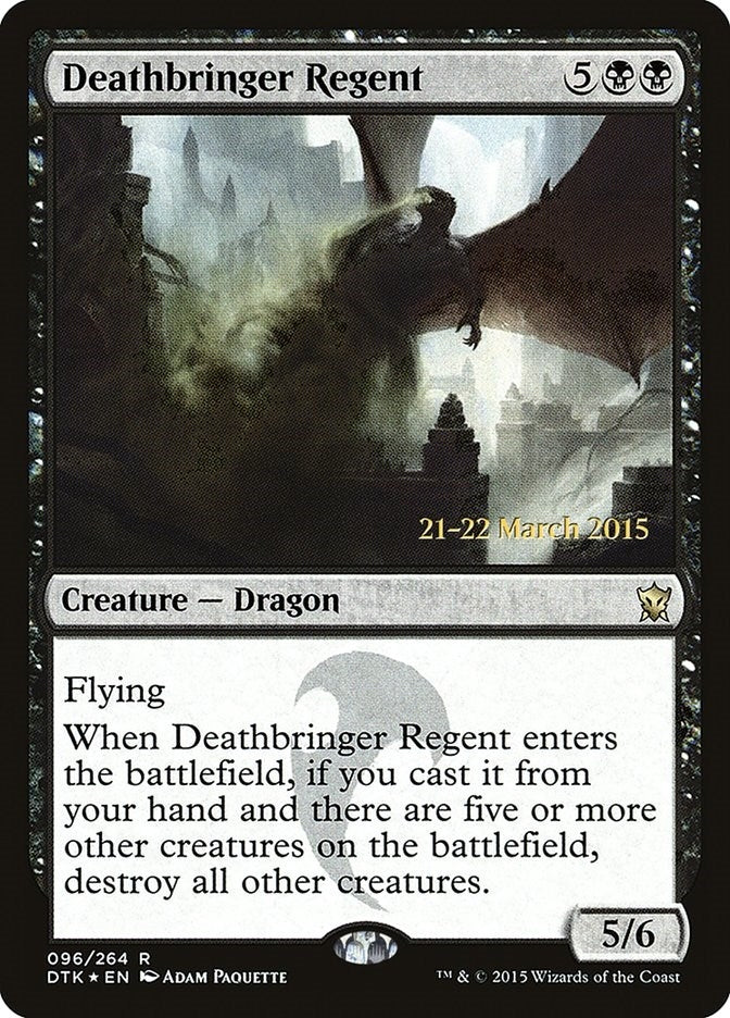 Image for Deathbringer Regent (96) [Prerelease Cards]