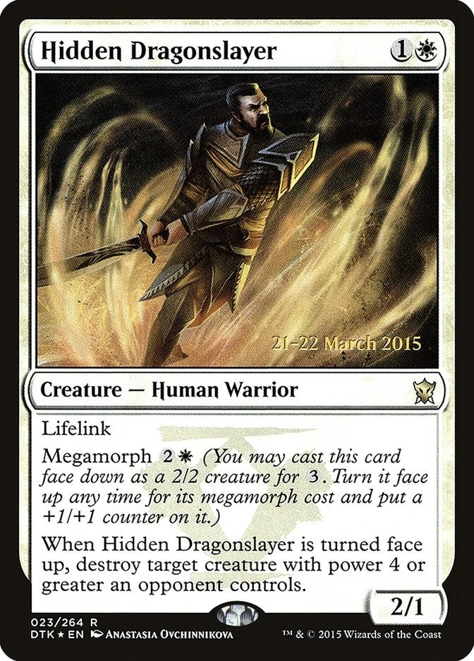 Image for Hidden Dragonslayer (23) [Prerelease Cards]