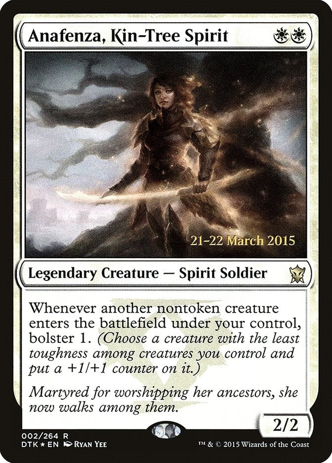Image for Anafenza, Kin-Tree Spirit (2) [Prerelease Cards]