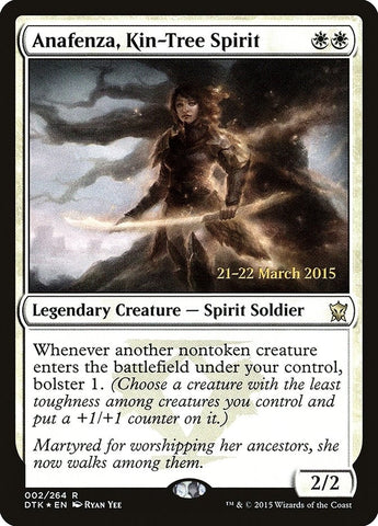 Image for Anafenza, Kin-Tree Spirit (2) [Prerelease Cards]
