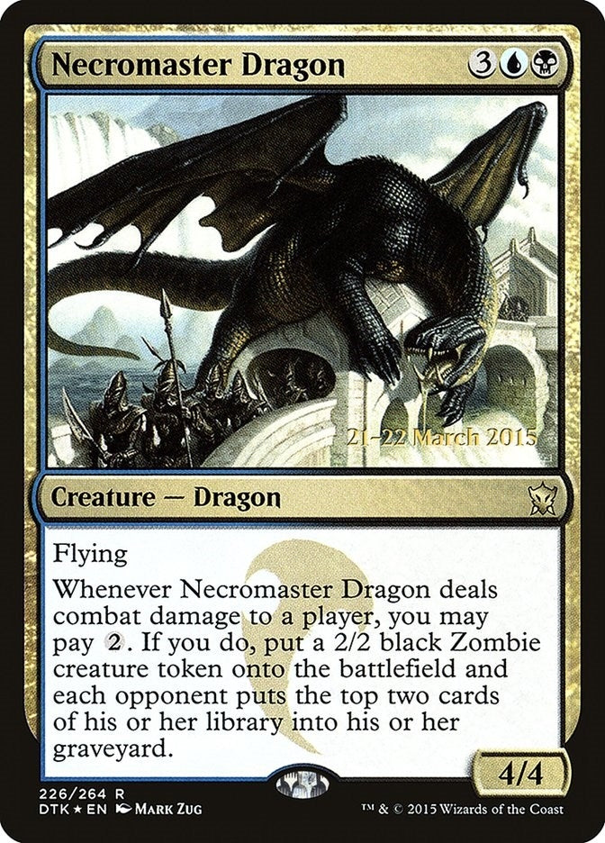 Image for Necromaster Dragon (226) [Prerelease Cards]