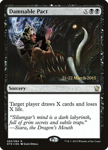 Image for Damnable Pact (93) [Prerelease Cards]