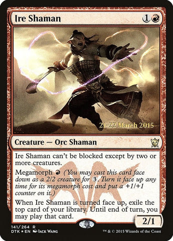 Image for Ire Shaman (141) [Prerelease Cards]