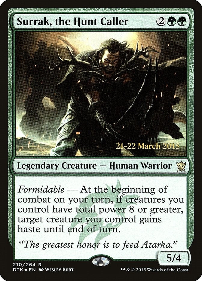 Image for Surrak, the Hunt Caller (210) [Prerelease Cards]