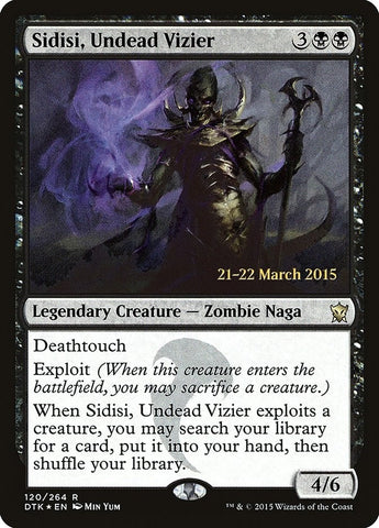 Image for Sidisi, Undead Vizier (120) [Prerelease Cards]