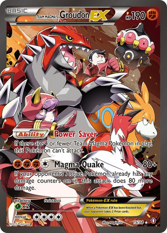 Image for Team Magma's Groudon EX (15/34) [Double Crisis]