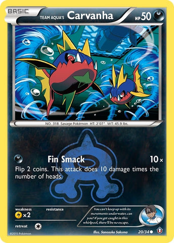 Image for Team Aqua's Carvanha (20/34) [Double Crisis]