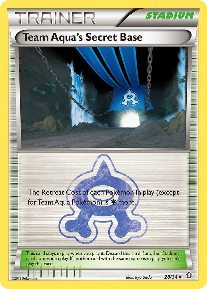 Image for Team Aqua's Secret Base (28/34) [Double Crisis]