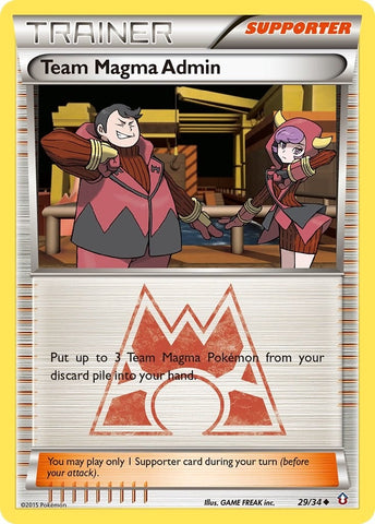 Image for Team Magma Admin (29/34) [Double Crisis]