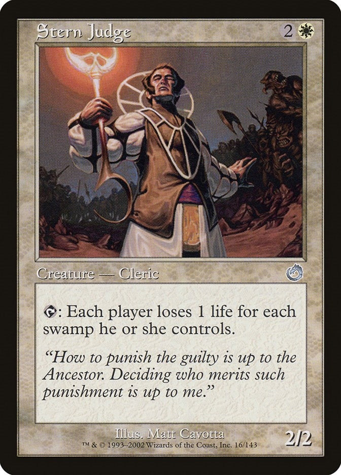 Image for Stern Judge (16) - Magic: The Gathering