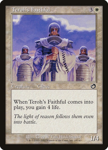 Image for Teroh's Faithful (18) - Magic: The Gathering