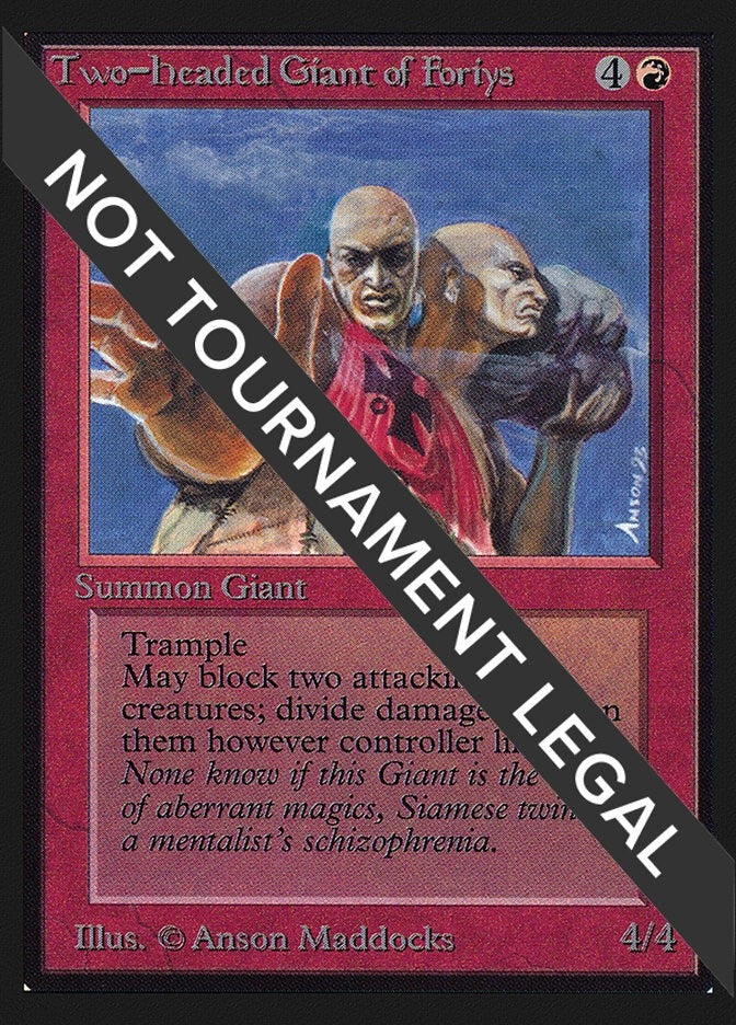 Image for Two-Headed Giant of Foriys (IE) - Magic: The Gathering