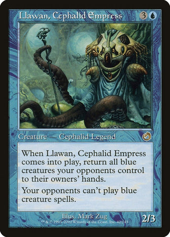 Image for Llawan, Cephalid Empress (42) [Torment]