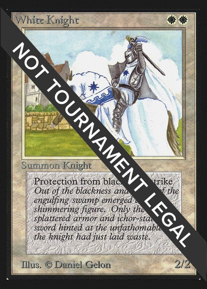 Image for White Knight (IE) - Magic: The Gathering