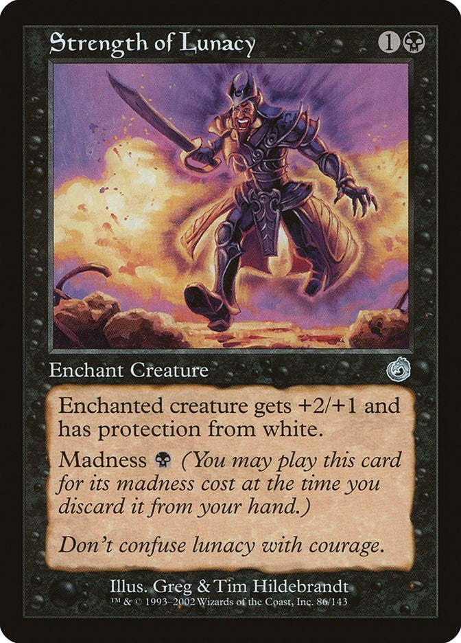 Image for Strength of Lunacy (86) - Magic: The Gathering