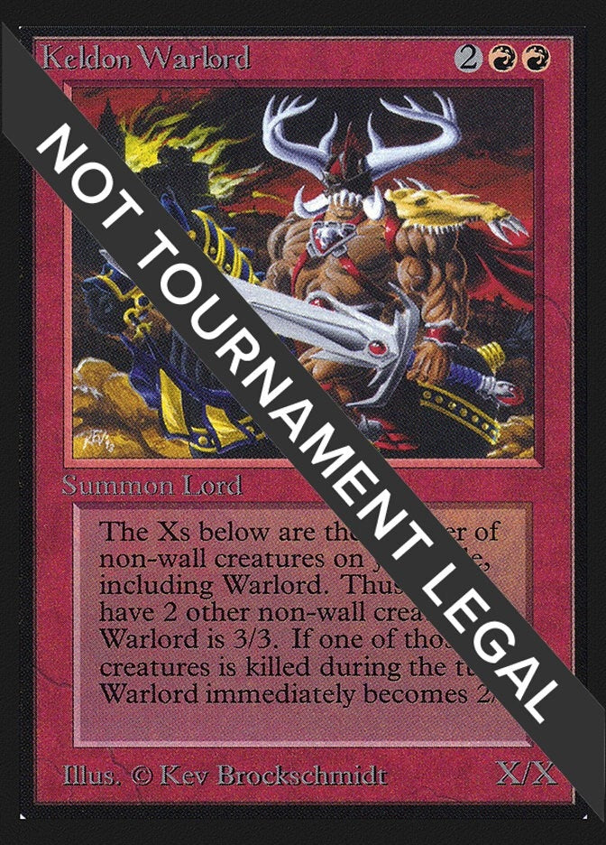 Image for Keldon Warlord (CE) [Collector's Edition]