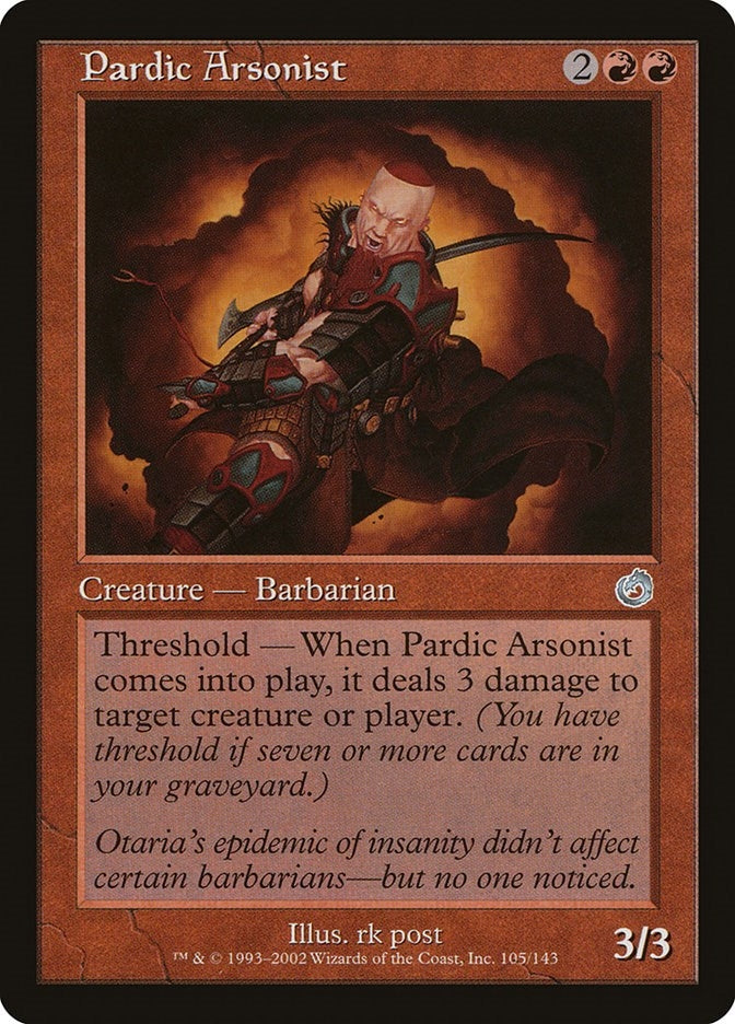 Image for Pardic Arsonist (105) [Torment]