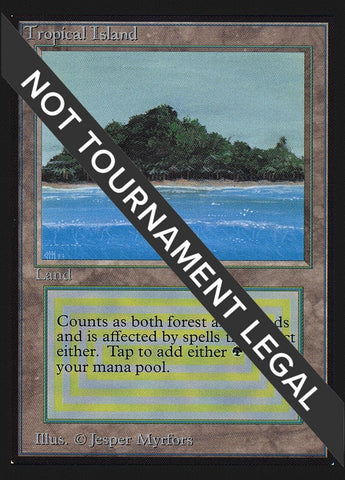 Image for Tropical Island (CE) - Magic: The Gathering