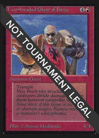 Image for Two-Headed Giant of Foriys (CE) - Magic: The Gathering