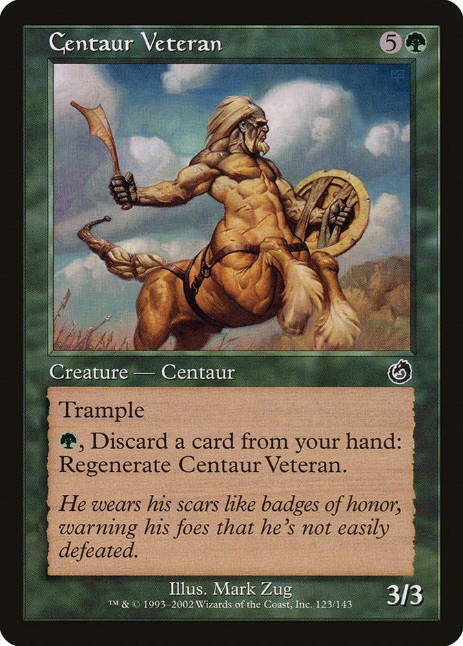 Image for Centaur Veteran (123) [Torment]