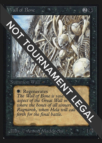 Image for Wall of Bone (CE) - Magic: The Gathering