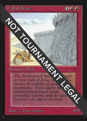 Image for Wall of Stone (CE) - Magic: The Gathering