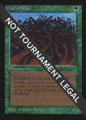 Image for Wall of Wood (CE) - Magic: The Gathering