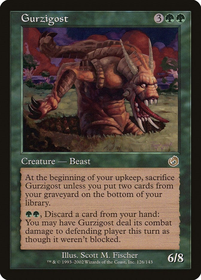 Image for Gurzigost (126) [Torment]