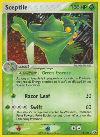 Image for Sceptile (10/106) - Pokemon