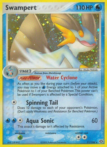Image for Swampert (11/106) - Pokemon