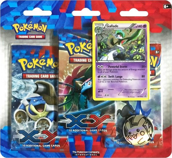 Image for XY 3 Pack Blister [Gallade] [XY Base Set]