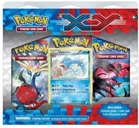 Image for XY Three Pack Blister [Gyarados] [XY Base Set]