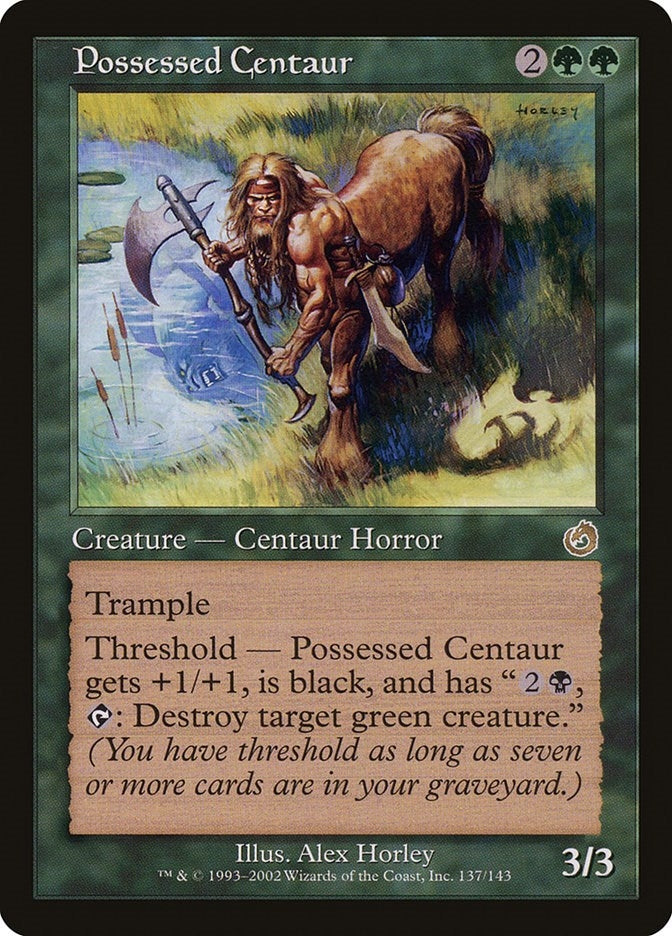 Image for Possessed Centaur (137) - Magic: The Gathering
