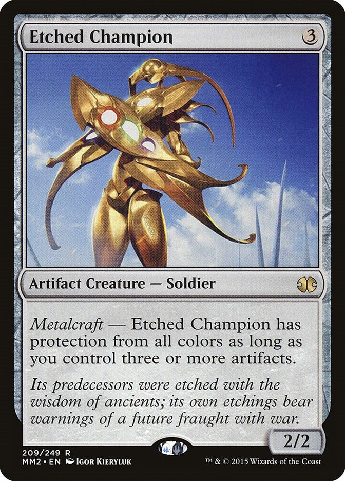 Image for Etched Champion (209) [Modern Masters 2015]