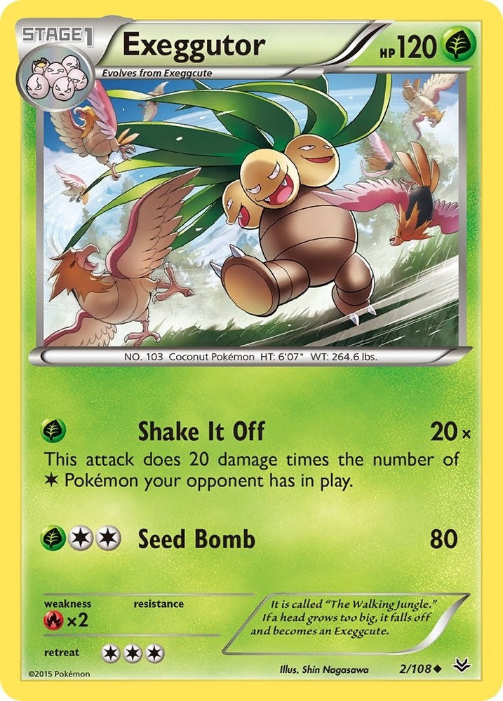 Image for Exeggutor (2/108) [XY - Roaring Skies]