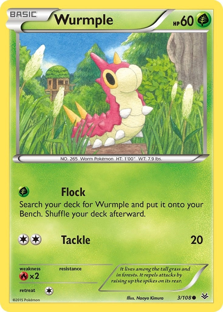 Image for Wurmple (3/108) [XY - Roaring Skies]