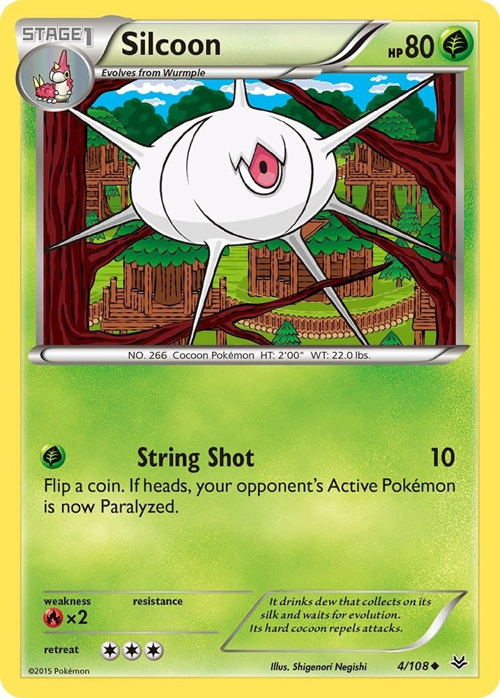 Image for Silcoon (4/108) [XY - Roaring Skies]
