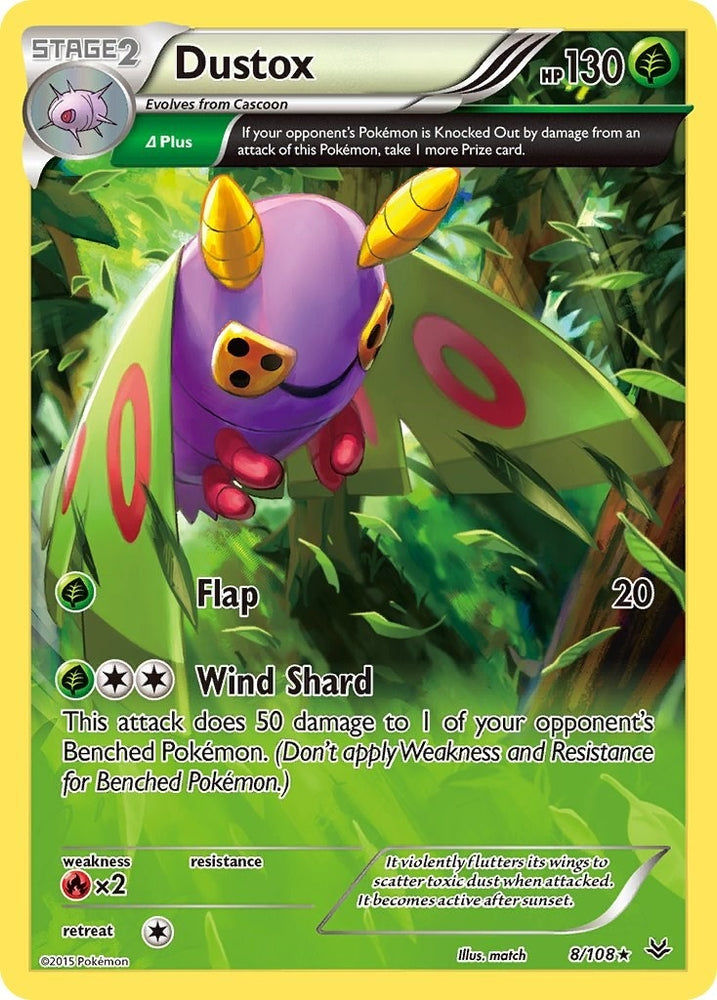 Image for Dustox (8 Delta) (8/108) [XY - Roaring Skies]